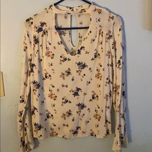 Floral long sleeve
